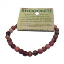 rhodonite bracelet petites boules