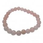 quartz rose bracelet enfant petites boules