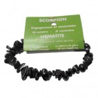 hématite bracelet baroque (scorpion)