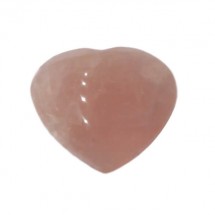 quartz rose étoilé coeur