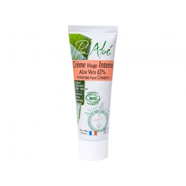 Crème visage Intense à l'Aloe Vera Bio - 50 ml