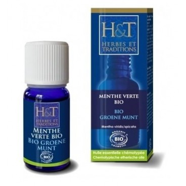 Menthe verte bio Huile essentielle 10ml