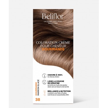Coloration Cr&egrave;me Gourmande n&deg;38 Marron Glac&eacute;
