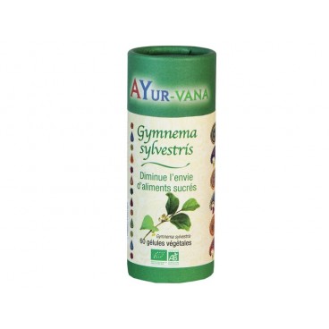 Gymnema sylvestris - diminue l’envie d’aliments sucrés - 60 gélules