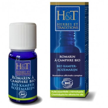 Romarin à camphre bio Huile essentielle 10ml