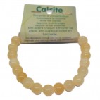 calcite orange bracelet moyennes boules