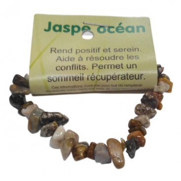 jaspe océan bracelet baroque